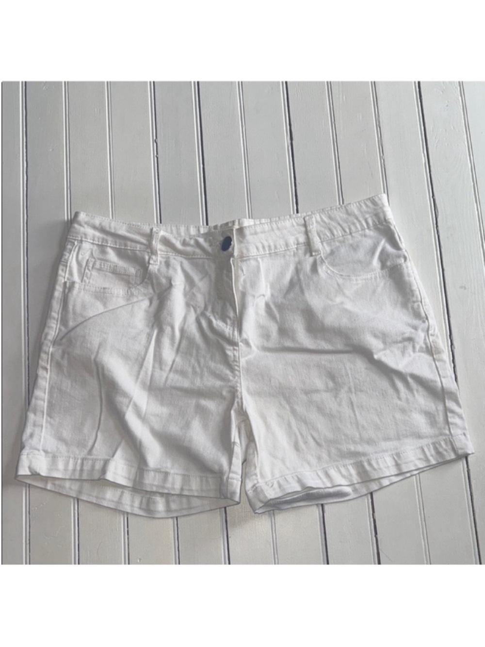 Per Se Shorts White Size 10